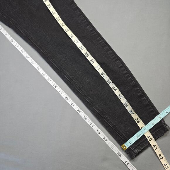 Forever21+ Black Jeans Stretch Skinny Classic Denim Women Plus Size 16 High Rise - Picture 5 of 6